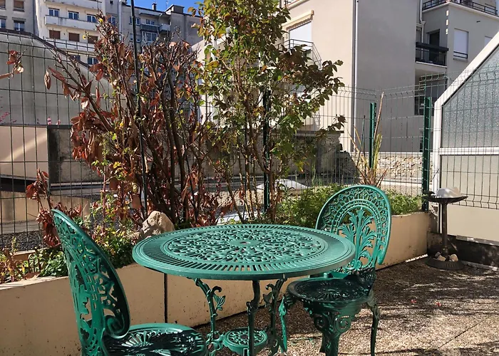24 M2 Le Grand Passage Centre-ville Terrasse Climatisation Parking 公寓